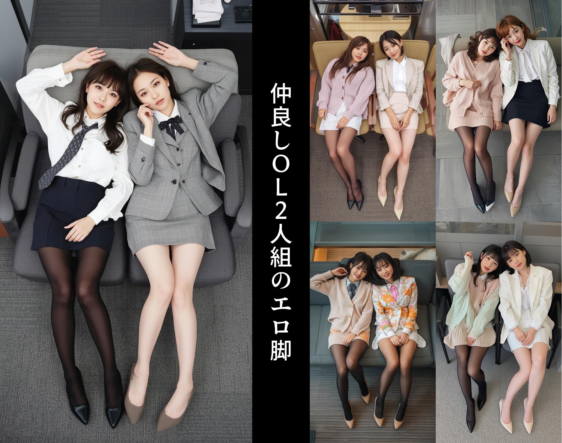 仲良しＯＬ２人組のエロ脚 part1