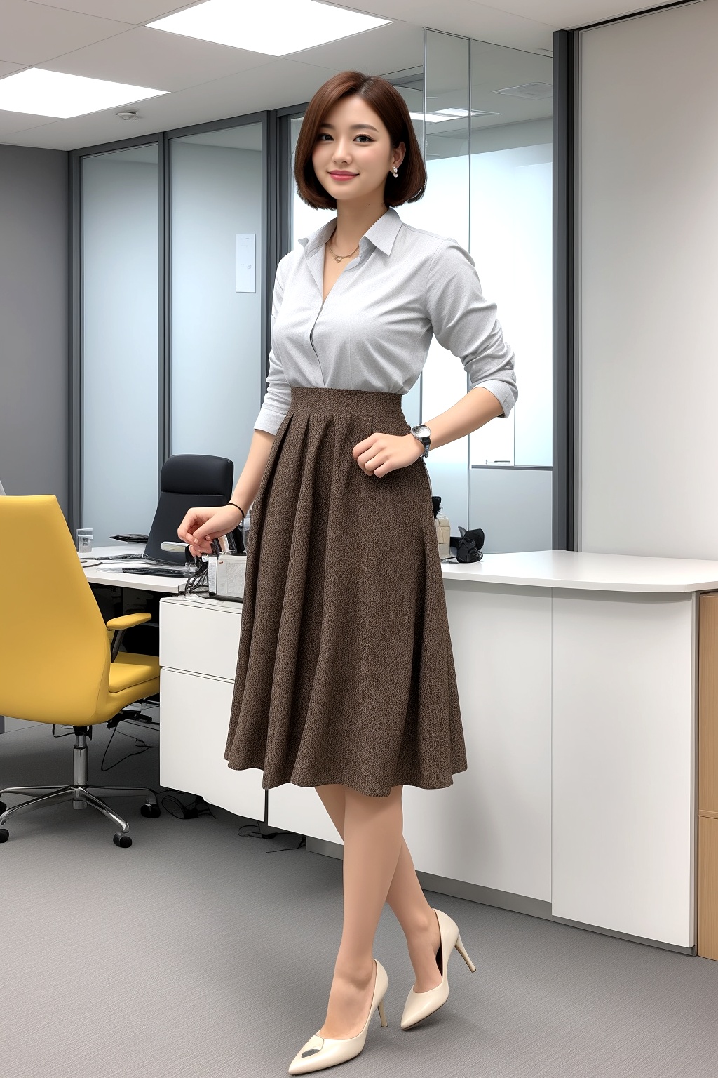 長身美脚の先輩女子社員 part5 OL ハイヒール 4