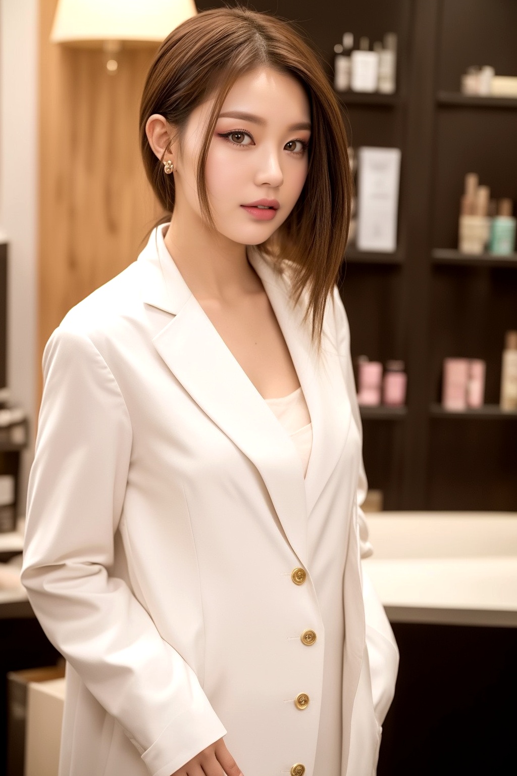 コスメショップで見かけた極上の女 part4 店員 極上 4