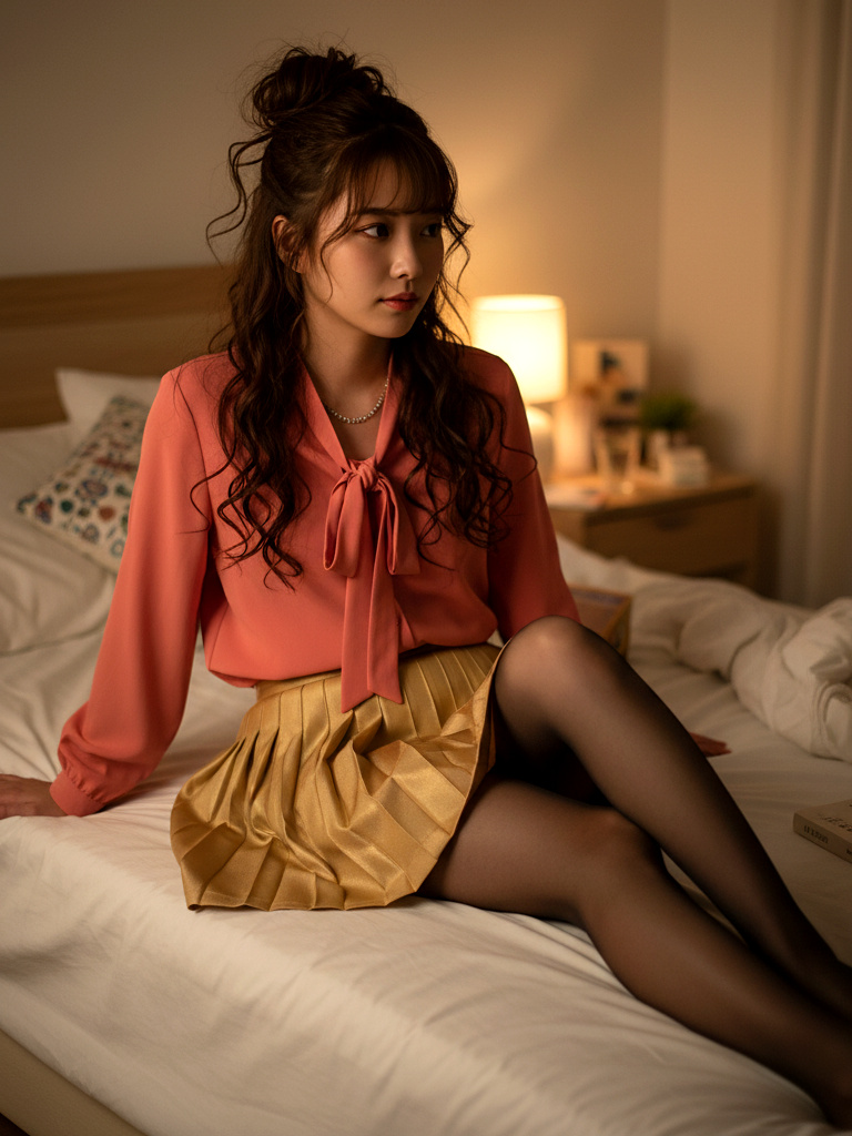家でくつろぐ僕の彼女のスト足がたまらない part6 パンスト ストッキング 4