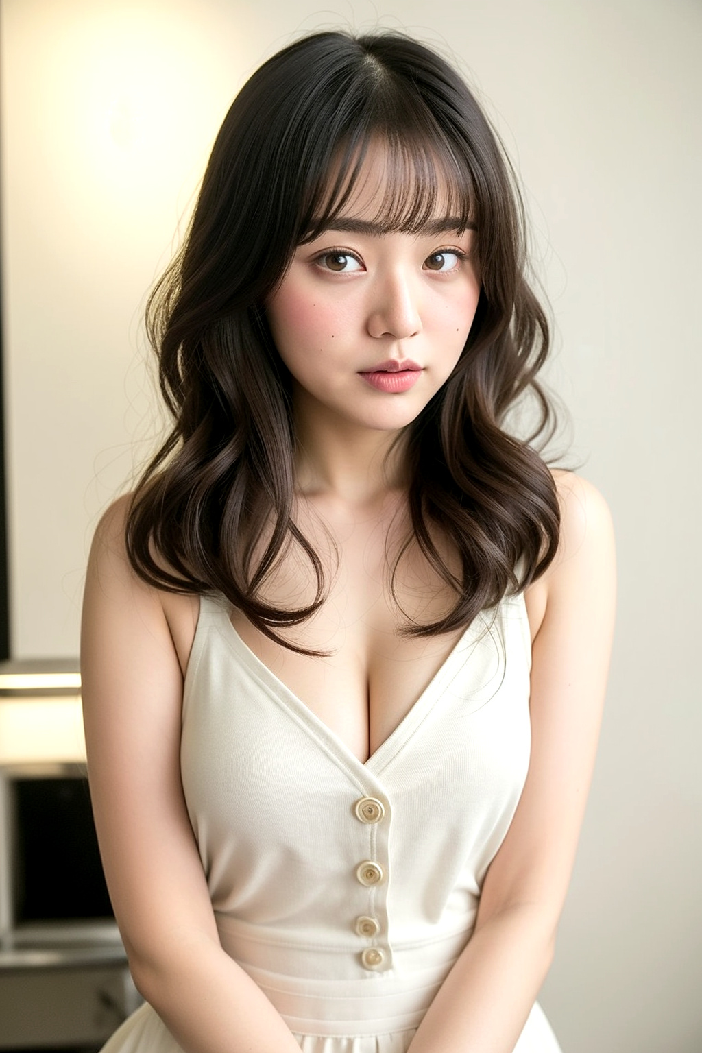 僕の彼女が谷間をアピールしてきて我慢できません part2 清楚 谷間 2
