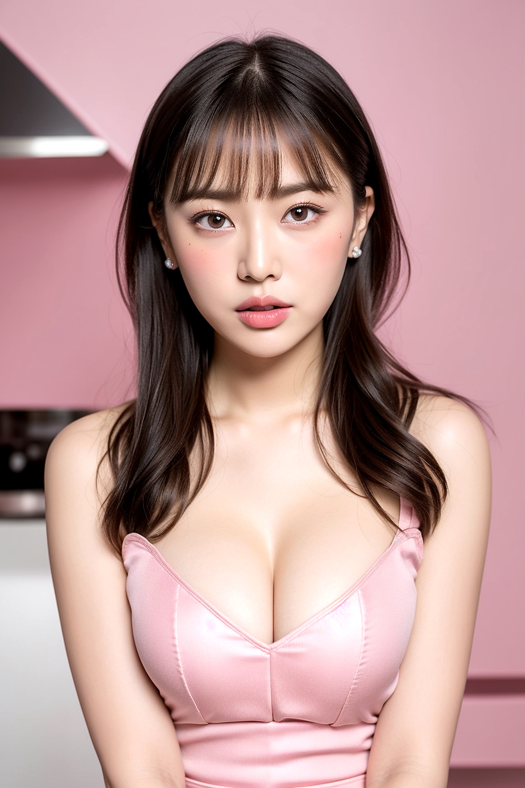 僕の彼女が谷間をアピールしてきて我慢できません part2 清楚 谷間 3