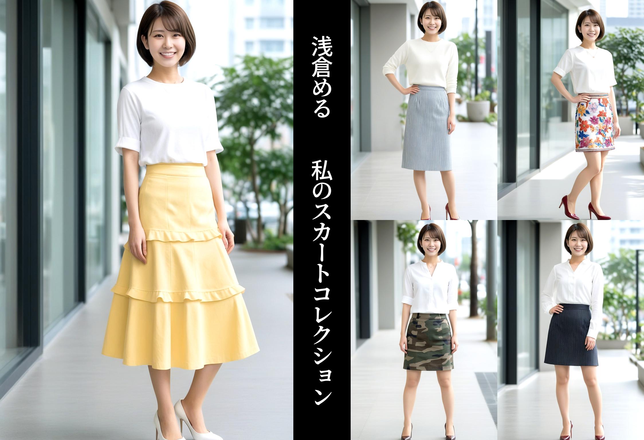 浅倉める　 私のスカートコレクション part2