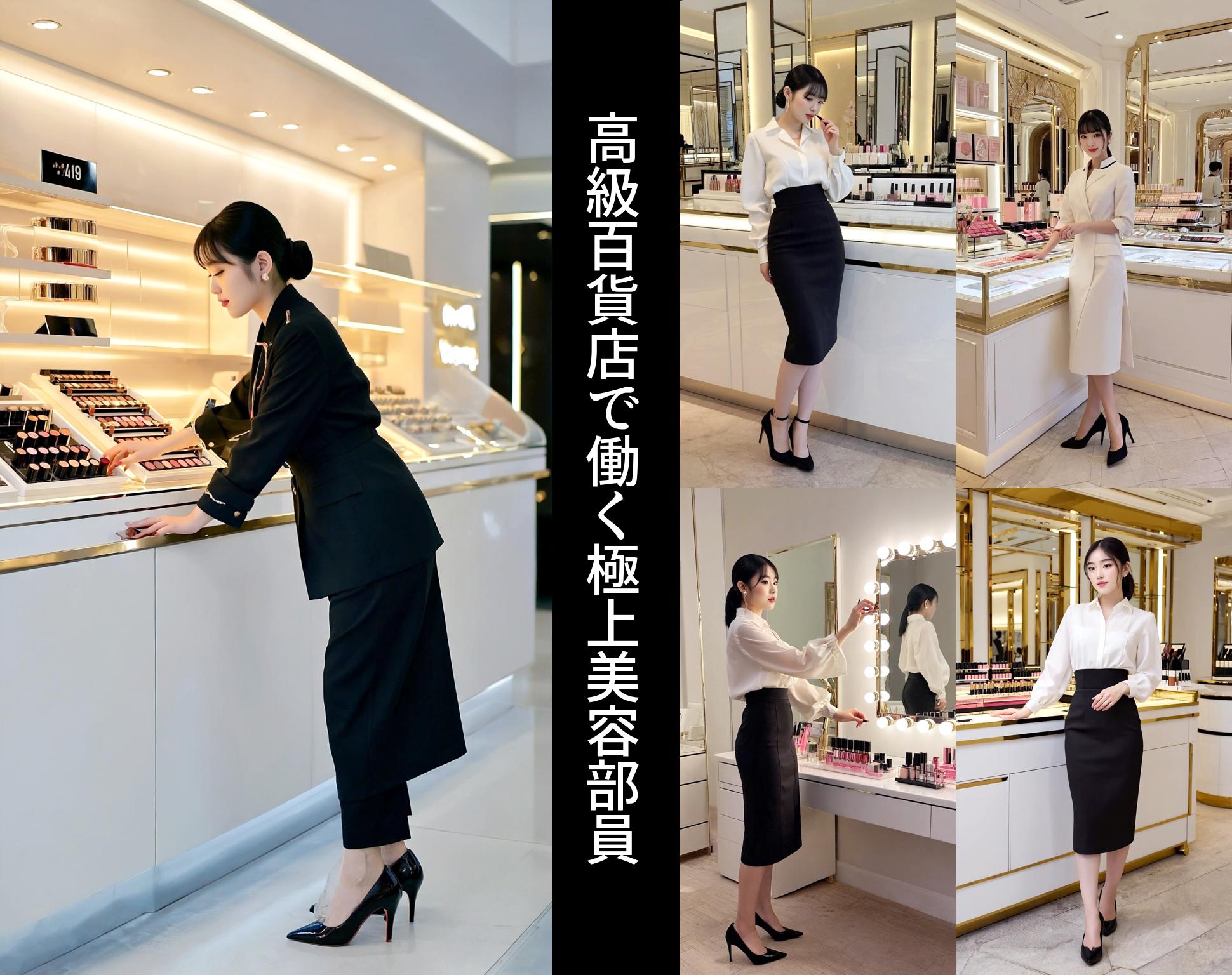 高級百貨店で働く極上美容部員 part6