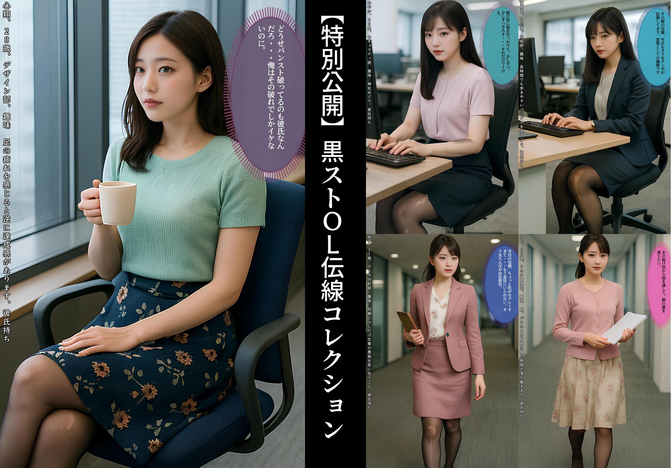 【特別公開】黒ストＯＬ伝線コレクション part5