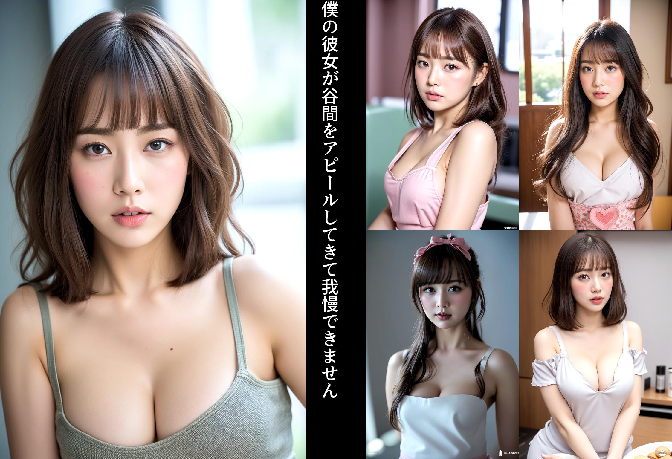 僕の彼女が谷間をアピールしてきて我慢できません part2