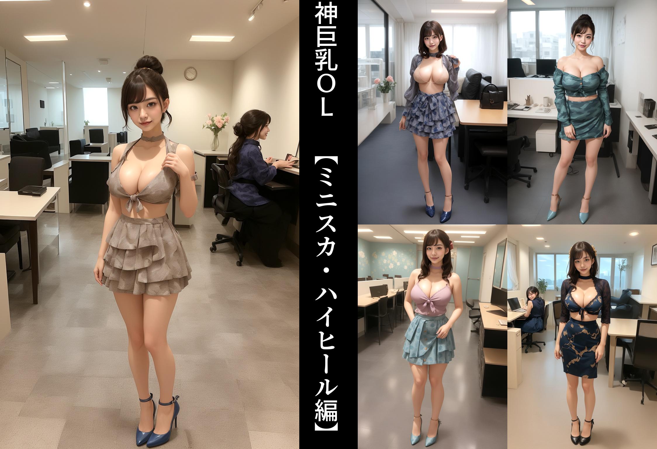 神巨乳ＯＬ 【ミニスカ・ハイヒール編】 part6