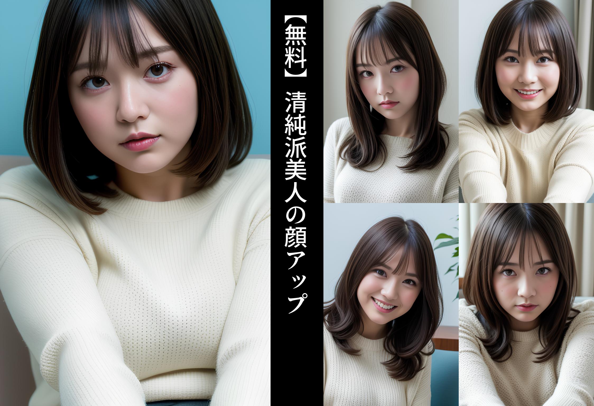 【無料】清純派美人の顔アップ part4