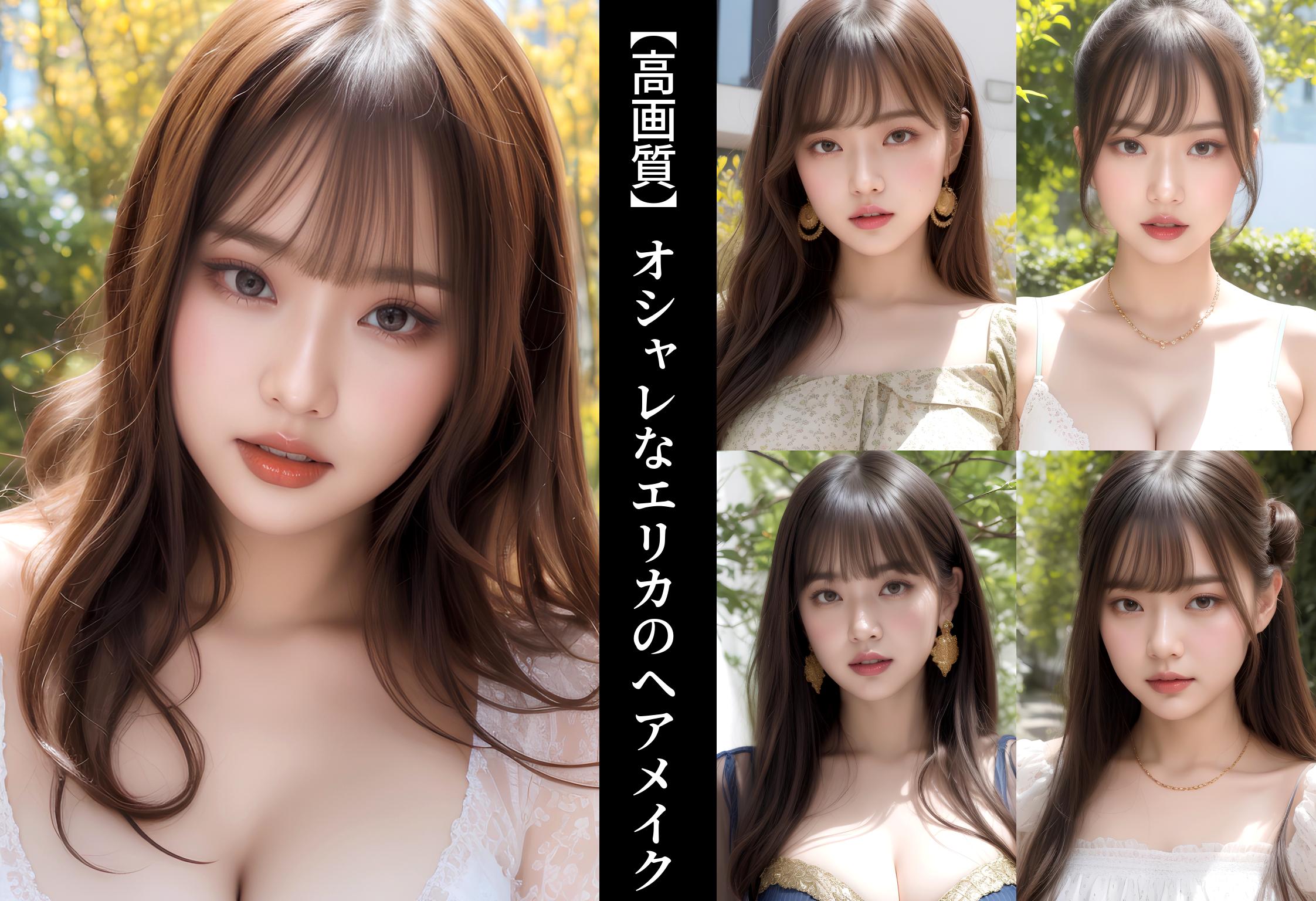 【高画質】オシャレなエリカのヘアメイク part4