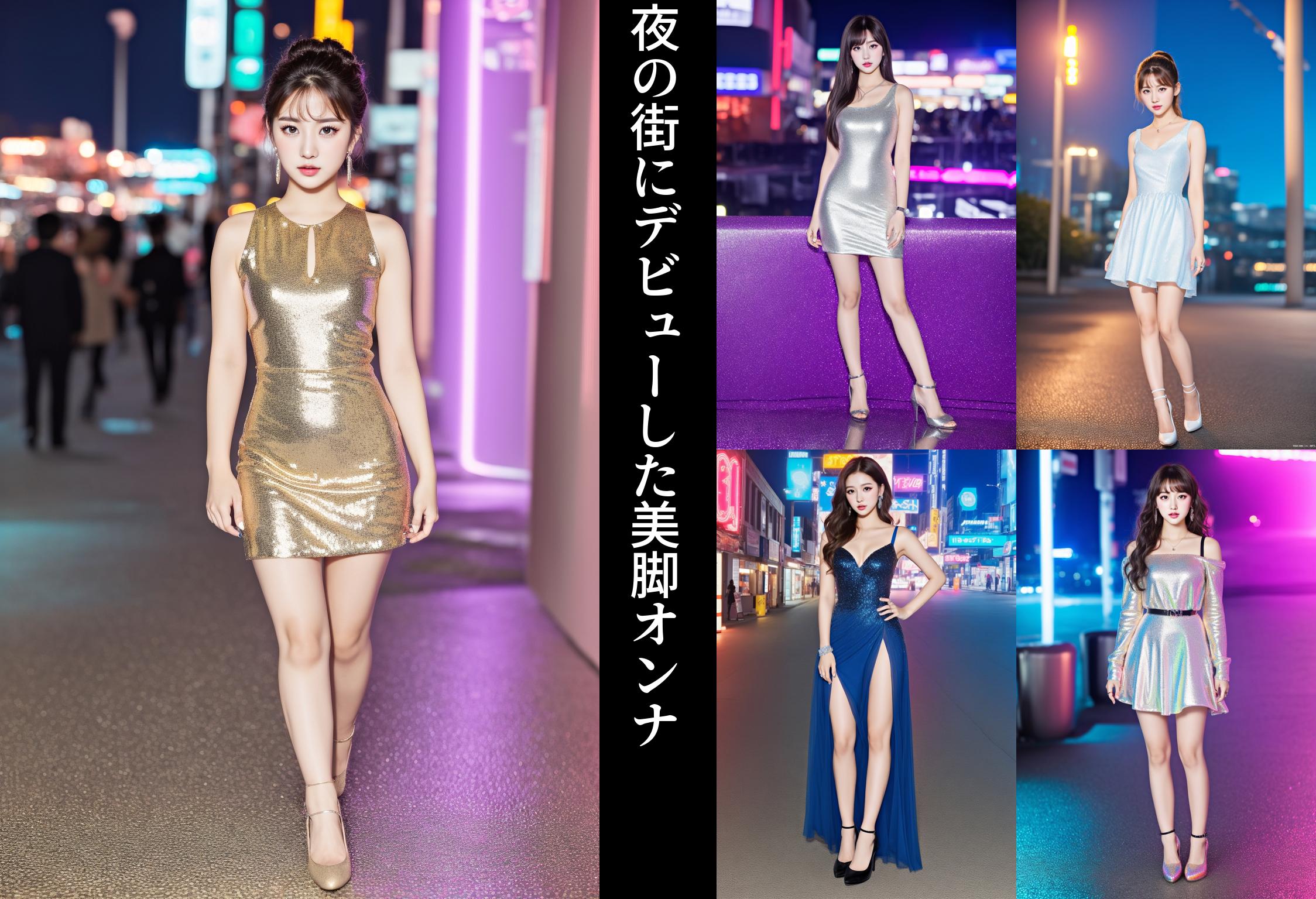 夜の街にデビューした美脚オンナ part9